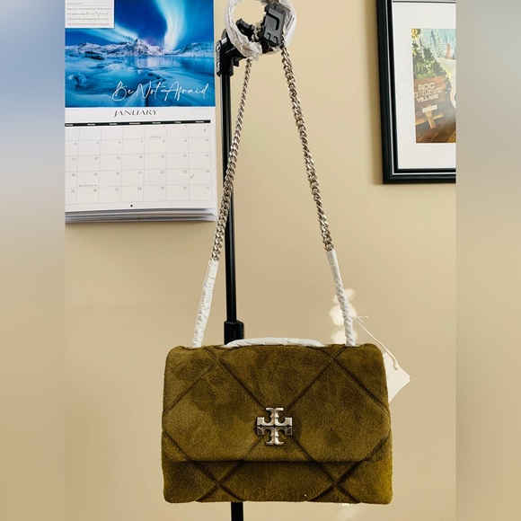 Tory Burch Kira Small Diamond Quilted Convertible Shoulder Bag - Picture 7 of 9